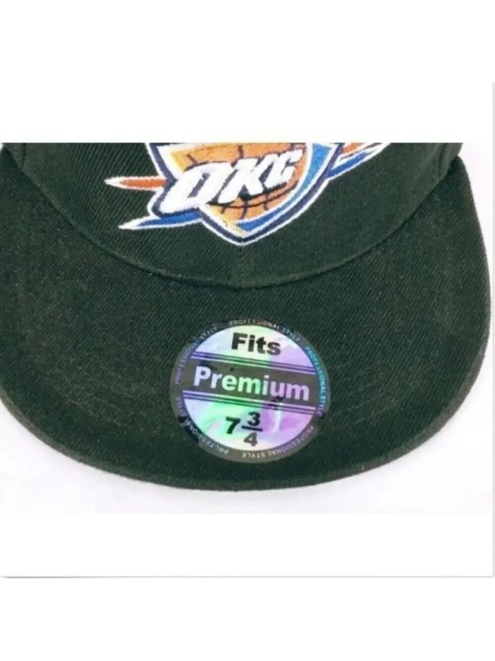 Oklahoma City Thunder NBA Cap Size 7 3/4 NWOT